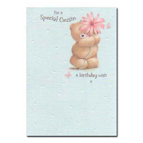 Special Cousin Birthday Forever Friends Card